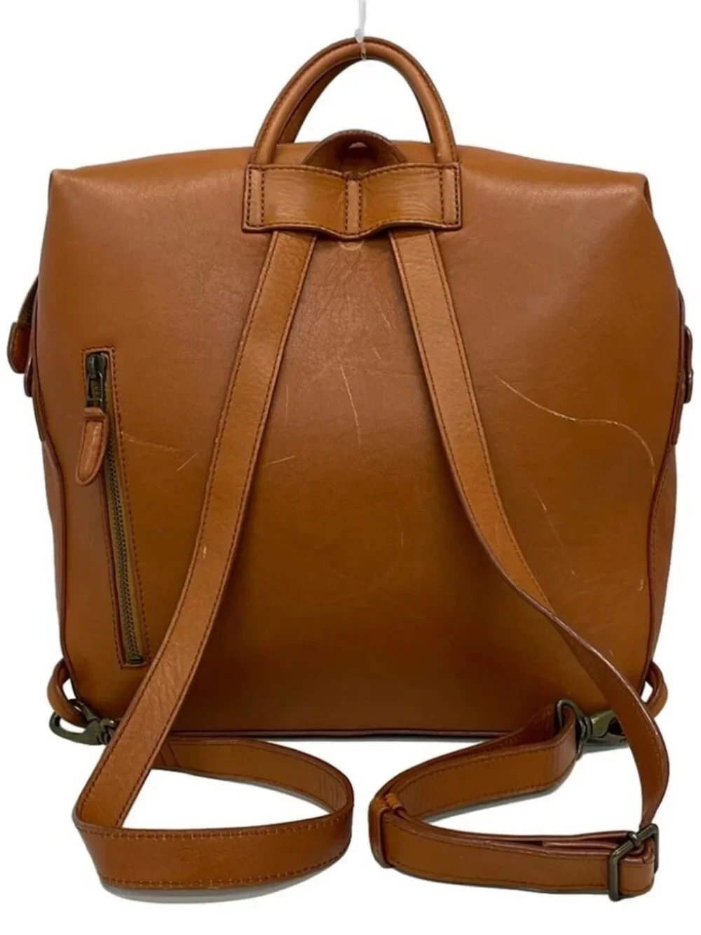 Motherhouse Light Brown Leather Backpack